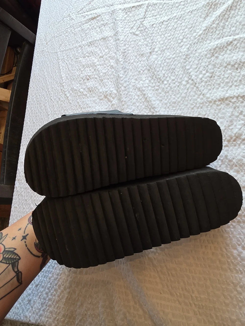 Killstar Bloodbath Platform Slide Sandals Size 6